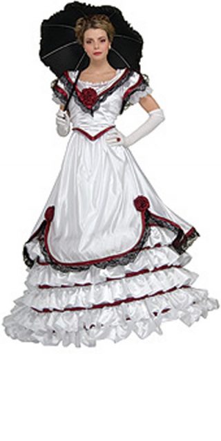 WHITE SOUTHERN BELLE COLLECTOR'S EDITION, ADULT