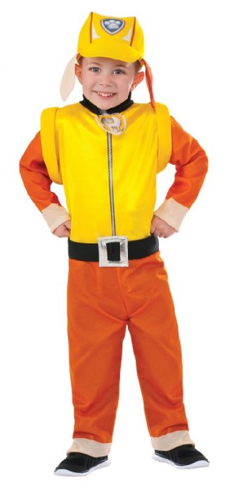 RUBBLE PAW PATROL COSTUME TODDLER/CHILD