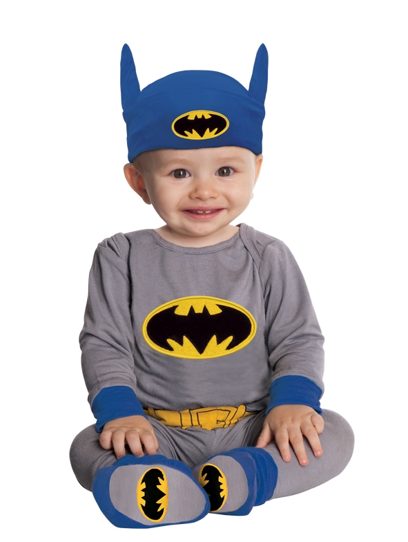 Batman Onesie (Blue/Grey), Baby