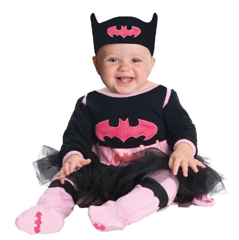 Batgirl Onesie With Skirt Costume, Baby