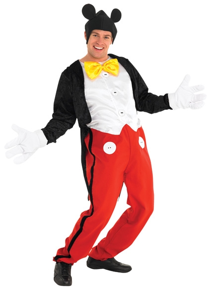MICKEY MOUSE COSTUME, ADULT