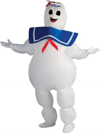 STAY PUFT MARSHMALLOW MAN INFLATABLE COSTUME ADULT